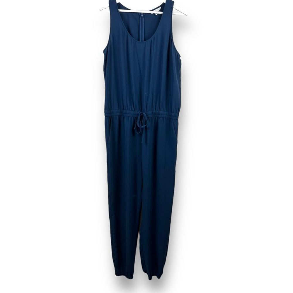 CAbi navy sleeveless jumpsuit size M